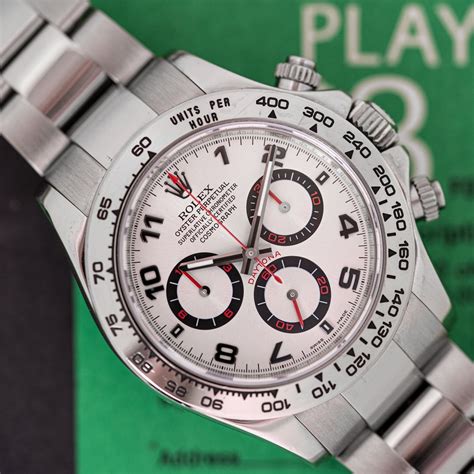 rolex daytona silver on silver|Rolex daytona uk price.